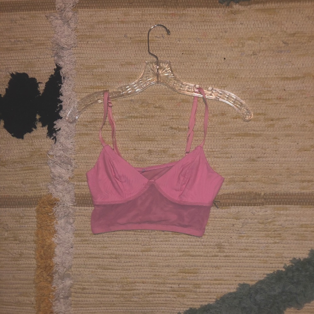 Adika Samba Mesh Crop Top